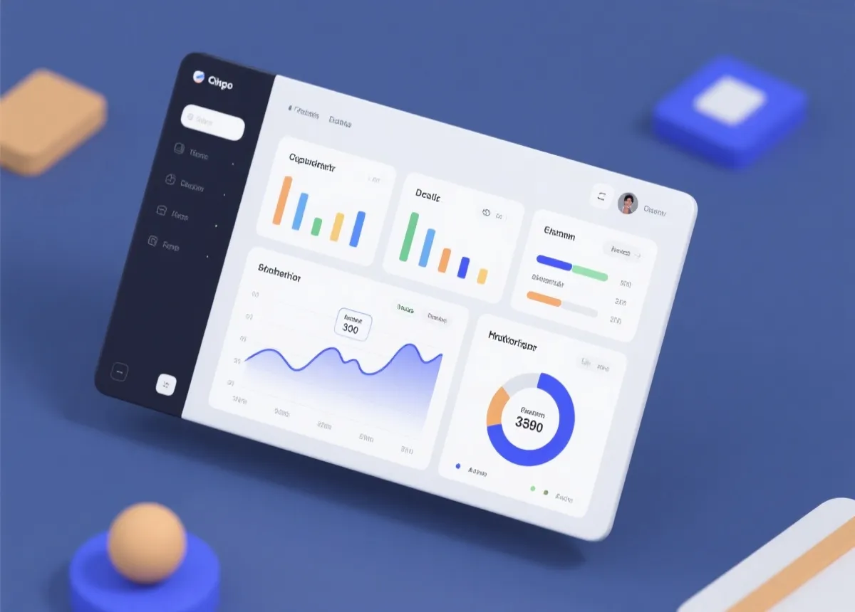 数据看板示意图